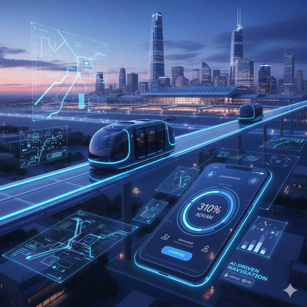 SmartRide: Airport-to-City Mobility Solution screenshot